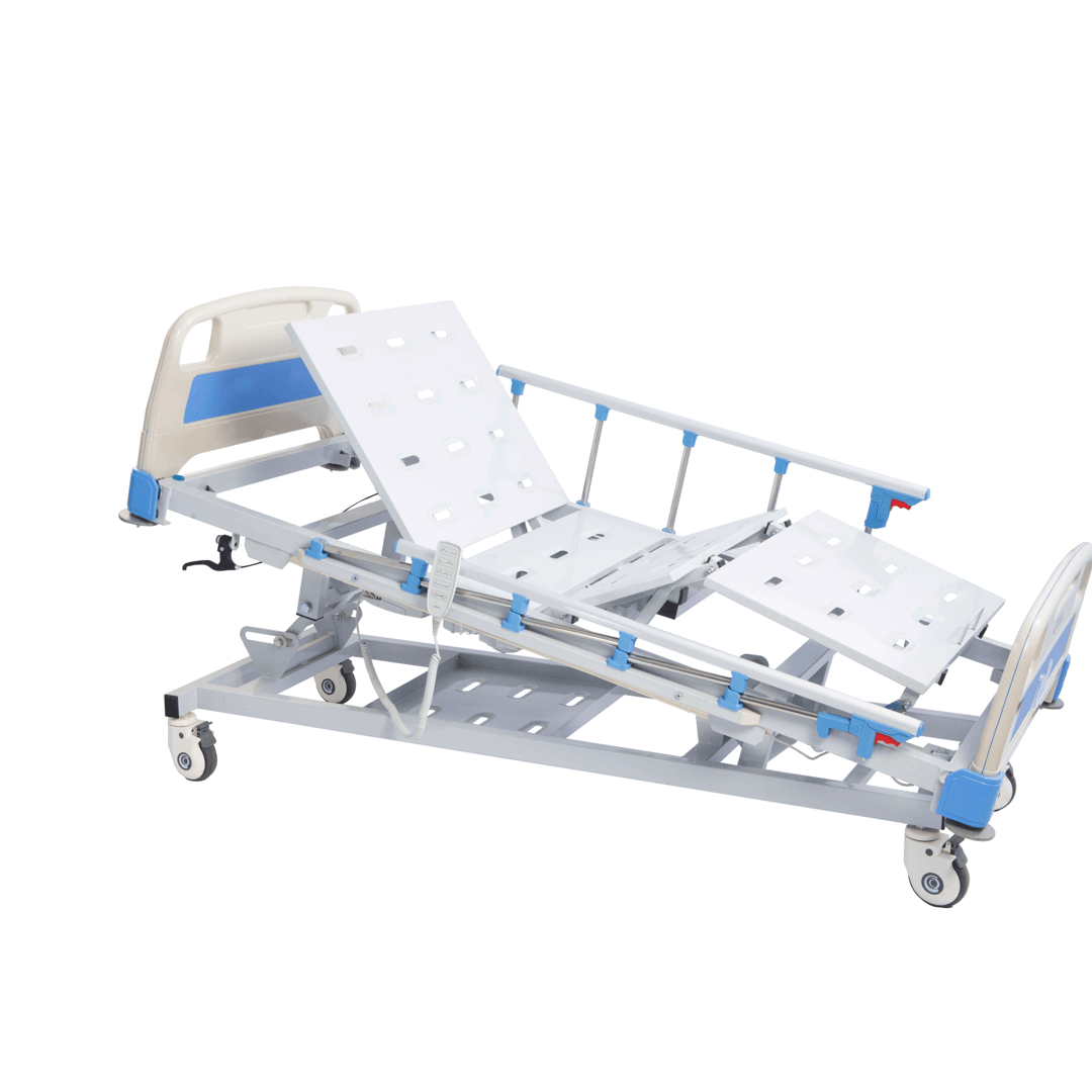 هىهىهىه MLH-01E| ICU Electric bed (Regular side rail)-سرير كهربائي للرعاية ICU (حواجز جانبية المونيوم) - Image 1