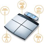 ⁦ميزان ديجيتال+تحليل كامل للجسم BF 105⁩ - الصورة ⁦4⁩