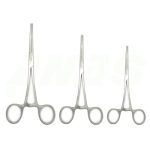 Curved Kocher Forceps Diff. Sizes-جفت كوخر منحني مقاسات مختلفة