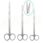 Tonsillectomy Scissor Diff. Sizes-مقص لوزتين منحني مقاسات